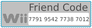 wii friend code