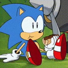 sonic with a chili dog